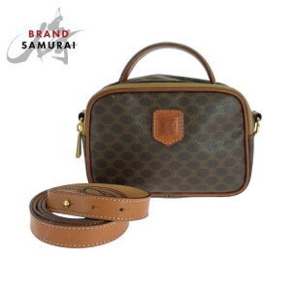 Celine Black Shoulder Macadam Vanity Bag - Picture 1 of 9